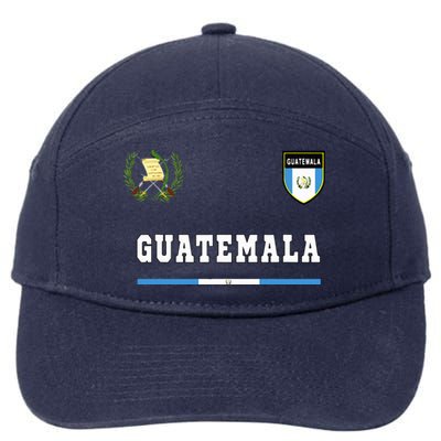 Guatemala Sportsoccer Jersey Flag Football 7-Panel Snapback Hat