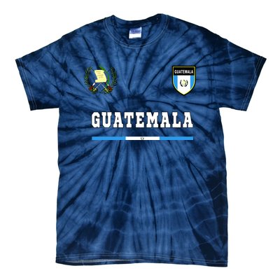 Guatemala Sportsoccer Jersey Flag Football Tie-Dye T-Shirt