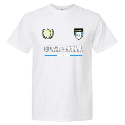 Guatemala Sportsoccer Jersey Flag Football Garment-Dyed Heavyweight T-Shirt