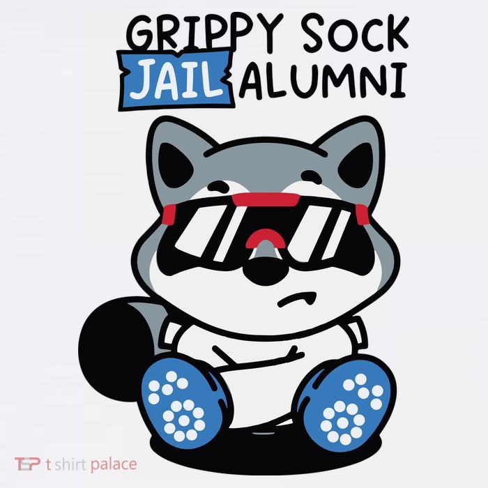 Grippy Sock Jail Alumni Poster