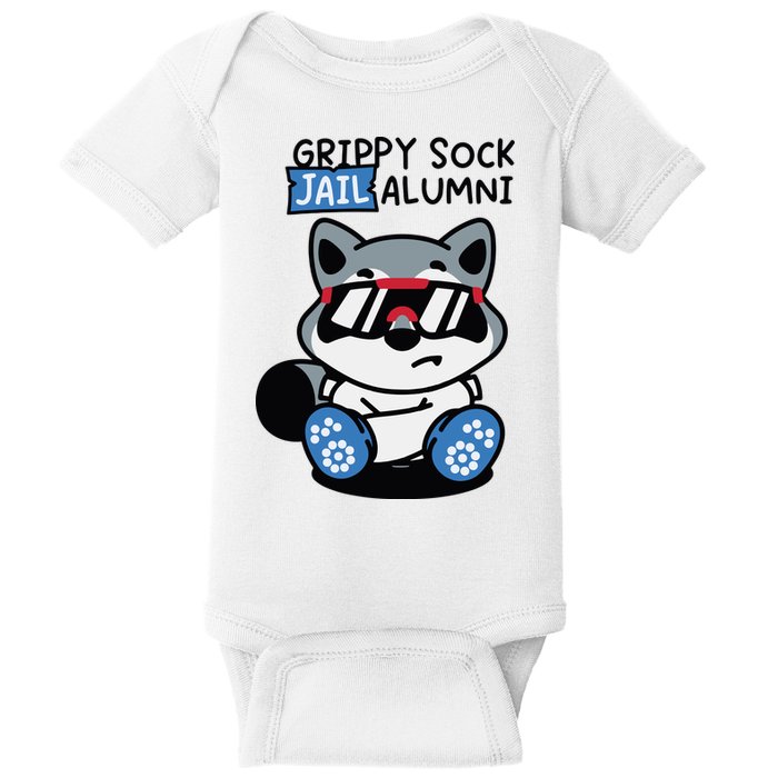 Grippy Sock Jail Alumni Baby Bodysuit