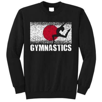 Gymnastics Sport Japan Flag Japanese Acrobatic Gymnast Sweatshirt