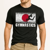 Gymnastics Sport Japan Flag Japanese Acrobatic Gymnast Cooling Performance Crew T-Shirt