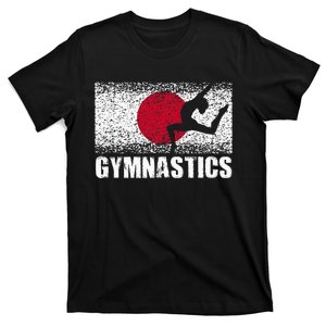 Gymnastics Sport Japan Flag Japanese Acrobatic Gymnast T-Shirt