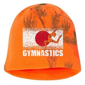 Gymnastics Sport Japan Flag Japanese Acrobatic Gymnast Kati - Camo Knit Beanie