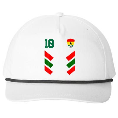 Ghana Soccer Jersey Ghanaian Football Shirt Flag Snapback Five-Panel Rope Hat