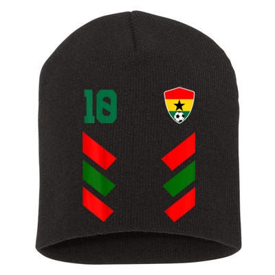 Ghana Soccer Jersey Ghanaian Football Shirt Flag Short Acrylic Beanie