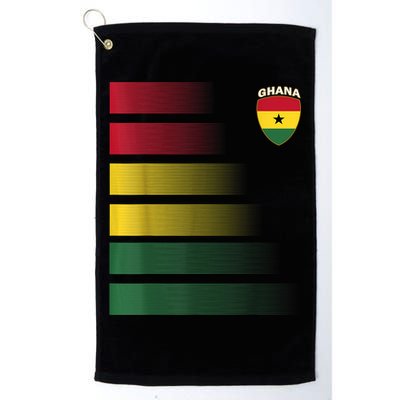 Ghanian Soccer Jersey Ghana Football Ghana Flag Golf Towel