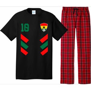 Ghana Soccer Jersey Ghanaian Football Shirt Flag Pajama Set