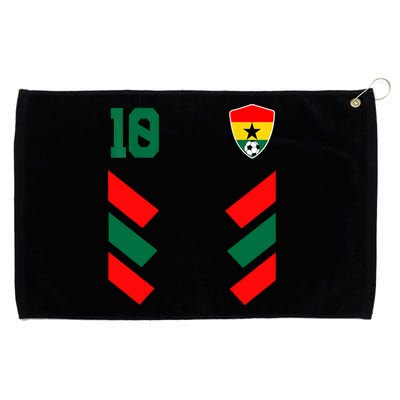 Ghana Soccer Jersey Ghanaian Football Shirt Flag Grommeted Golf Towel