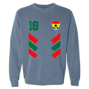 Ghana Soccer Jersey Ghanaian Football Shirt Flag Garment-Dyed Sweatshirt