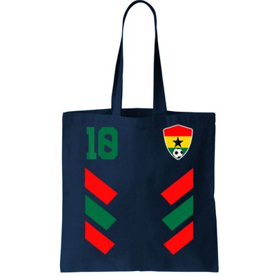 Ghana Soccer Jersey Ghanaian Football Shirt Flag Tote Bag