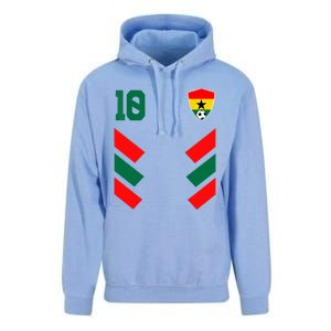 Ghana Soccer Jersey Ghanaian Football Shirt Flag Unisex Surf Hoodie