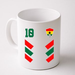 Ghana Soccer Jersey Ghanaian Football Shirt Flag Coffee Mug