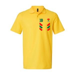 Ghana Soccer Jersey Ghanaian Football Shirt Flag Softstyle Adult Sport Polo