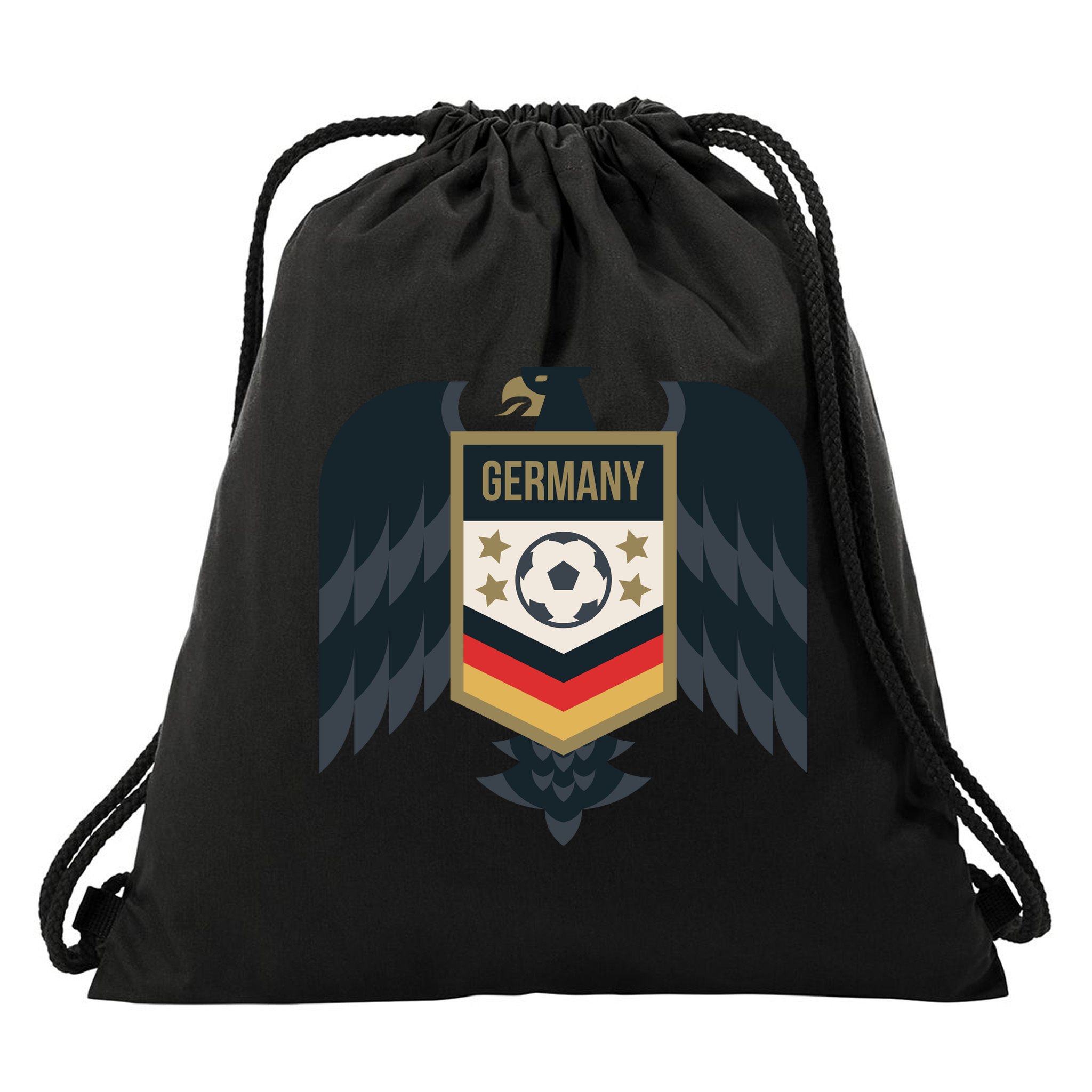 Germany Soccer Jersey German Soccer Team Eagle Drawstring Bag