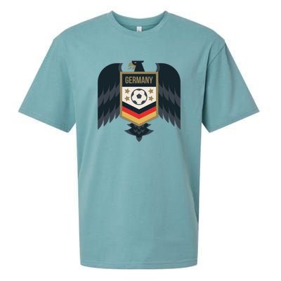 Germany Soccer Jersey German Soccer Team Eagle Sueded Cloud Jersey T-Shirt