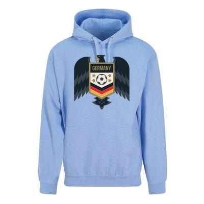 Germany Soccer Jersey German Soccer Team Eagle Unisex Surf Hoodie