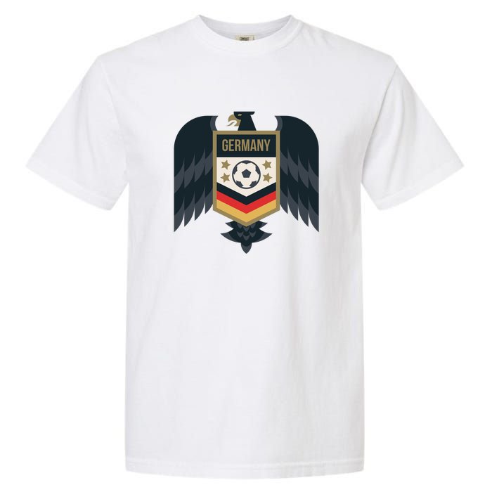 Germany Soccer Jersey German Soccer Team Eagle Garment-Dyed Heavyweight T-Shirt