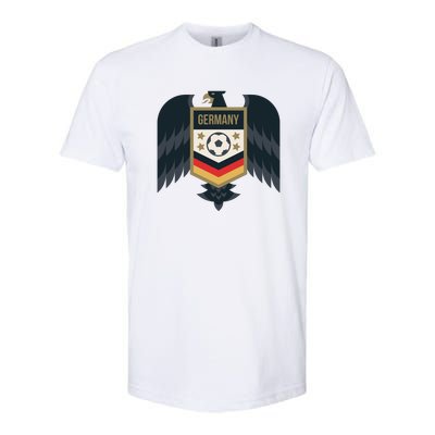 Germany Soccer Jersey German Soccer Team Eagle Softstyle CVC T-Shirt