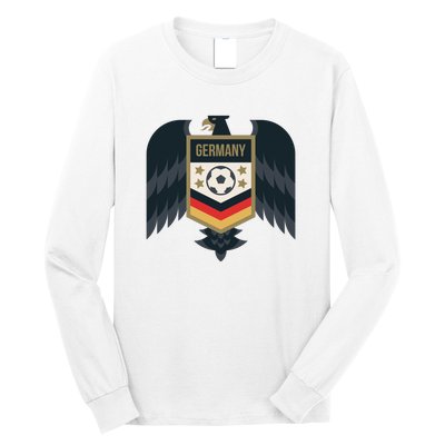 Germany Soccer Jersey German Soccer Team Eagle Long Sleeve Shirt