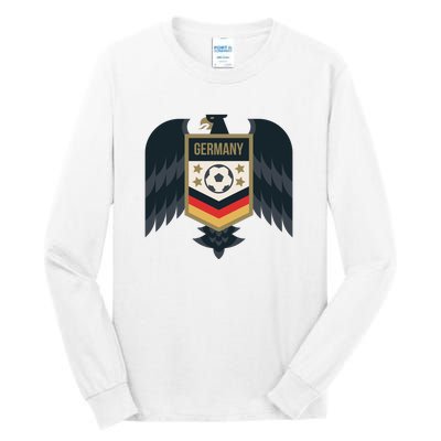 Germany Soccer Jersey German Soccer Team Eagle Tall Long Sleeve T-Shirt