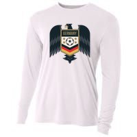 Germany Soccer Jersey German Soccer Team Eagle Cooling Performance Long Sleeve Crew