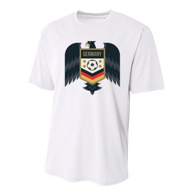 Germany Soccer Jersey German Soccer Team Eagle Performance Sprint T-Shirt