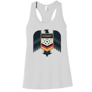 Germany Soccer Jersey German Soccer Team Eagle Women's Racerback Tank