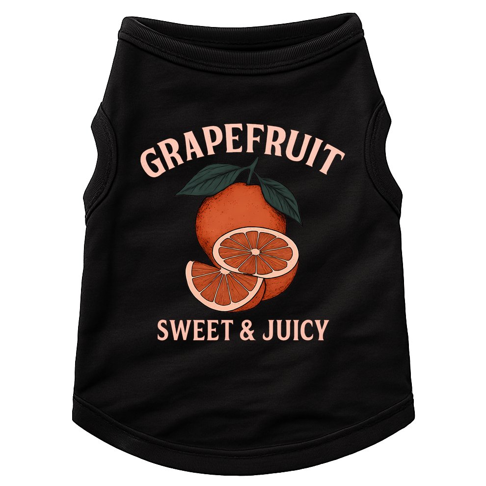 Grapefruit Sweet & Juicy Doggie Tank