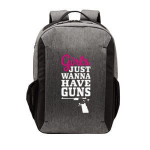 Gun Saying Just Wanna Have Guns Vector Backpack