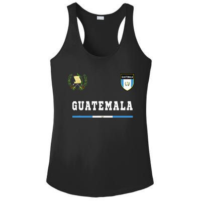 Guatemala Sportsoccer Jersey Flag Football Ladies PosiCharge Competitor Racerback Tank