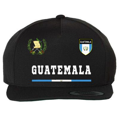 Guatemala Sportsoccer Jersey Flag Football Wool Snapback Cap