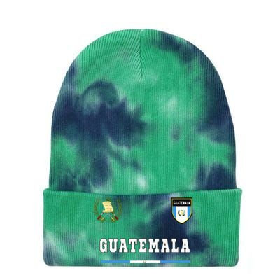 Guatemala Sportsoccer Jersey Flag Football Tie Dye 12in Knit Beanie