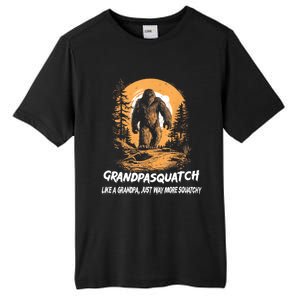 Grandpa Squatch Like A Grandpa Just Way More Squatchy Tall Fusion ChromaSoft Performance T-Shirt