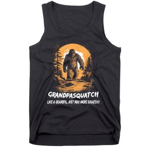 Grandpa Squatch Like A Grandpa Just Way More Squatchy Tank Top