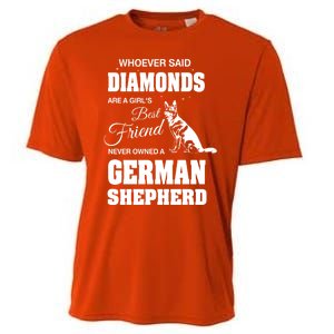 Ger Shepherd Ladies Gift Cooling Performance Crew T-Shirt