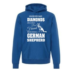 Ger Shepherd Ladies Gift Premium Hoodie