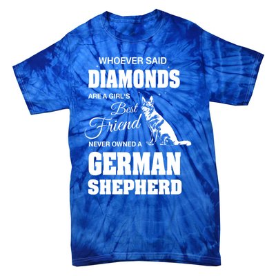 Ger Shepherd Ladies Gift Tie-Dye T-Shirt