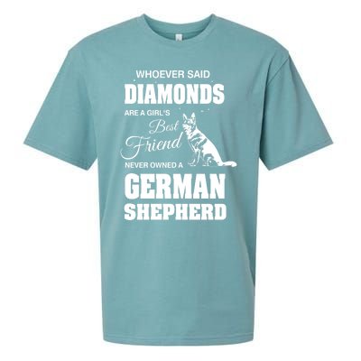 Ger Shepherd Ladies Gift Sueded Cloud Jersey T-Shirt