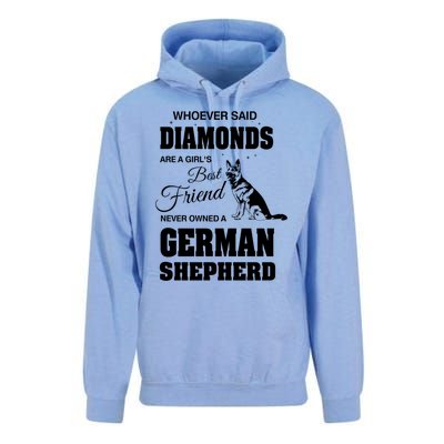 Ger Shepherd Ladies Gift Unisex Surf Hoodie