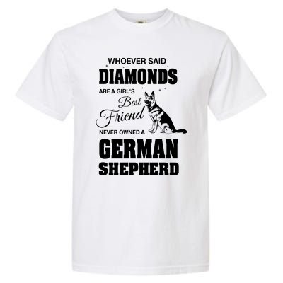 Ger Shepherd Ladies Gift Garment-Dyed Heavyweight T-Shirt