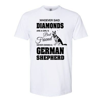 Ger Shepherd Ladies Gift Softstyle CVC T-Shirt