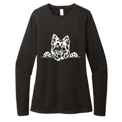 Ger Shepherd Love Dogs Dog Mom Dog Lover Rescue Dog Mom Gift Womens CVC Long Sleeve Shirt