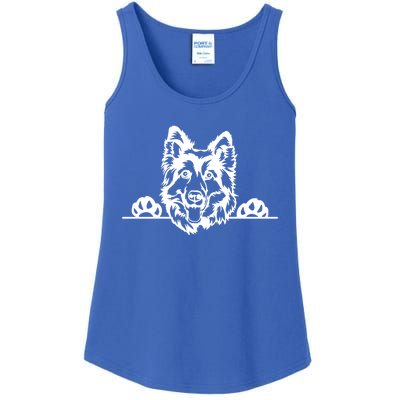 Ger Shepherd Love Dogs Dog Mom Dog Lover Rescue Dog Mom Gift Ladies Essential Tank