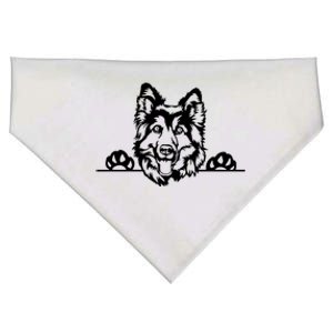 Ger Shepherd Love Dogs Dog Mom Dog Lover Rescue Dog Mom Gift USA-Made Doggie Bandana