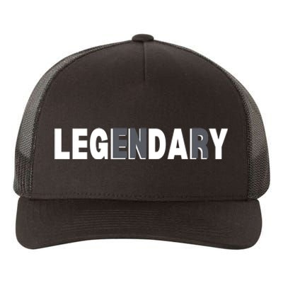 Gym Squad Leg Day  Legendary Workout Yupoong Adult 5-Panel Trucker Hat