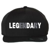 Gym Squad Leg Day  Legendary Workout Wool Snapback Cap