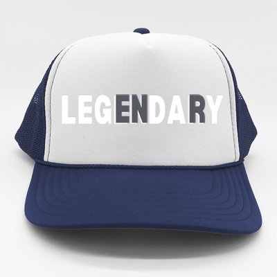 Gym Squad Leg Day  Legendary Workout Trucker Hat