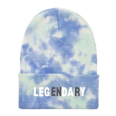 Gym Squad Leg Day  Legendary Workout Tie Dye 12in Knit Beanie